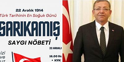 Vali Ziya Polat'tan Nöbete Davet...