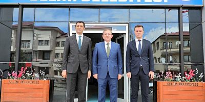 Vali Ziya Polat’tan Selim Belediyesi’ne Ziyaret