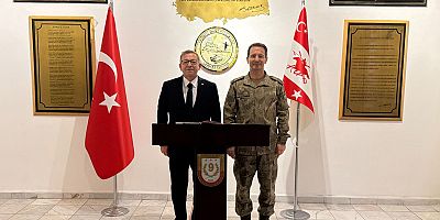 Vali Ziya Polat’tan Tuğgeneral Kadir Çelik’e Hayırlı Olsun Ziyareti