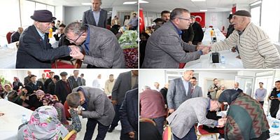 Vali Ziya Polat’tan yaşlılara ziyaret