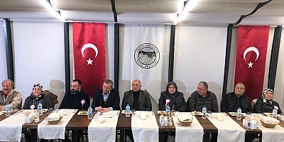 Vali Ziya Polat, Türkiye Gaziler ve Şehit Aileleri Vakfı onuruna yemek verdi