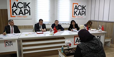 Vali Ziya Polat, Vatandaşların dertlerini dinledi