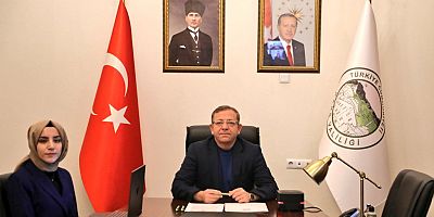 Vali Ziya Polat, (VKS) yöntemiyle SERKA toplantısına katıldı