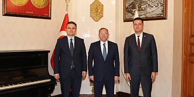 Vali Ziya Polat, Yeni Bölge Müdürlerini Kabul Etti