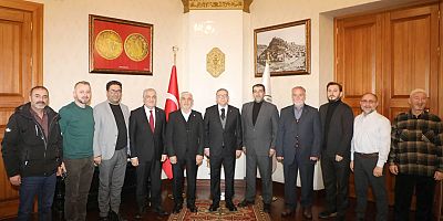 ​Vali Ziya Polat, Yeni Dünya Vakfı Heyetini Kabul Etti