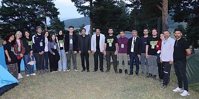 “Yabanla Buluşma Kampı” Osman Yüce Kayak Merkezi’nde Başladı