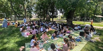 Yaz Kur'an Kursu Öğrencileri Piknik Coşkusu Yaşadı