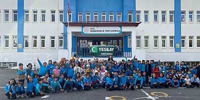 Yeşilay Kars Şubesi’nden TOKİ İlkokulu’nda Renkli Şenlik