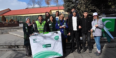 Yeşilay Kars Şubesi tarafından sigaranın zararları anlatıldı