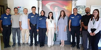 Yeşilay Kars Şubesinden Selim İlçe Emniyet Müdürlüğü’ne Ziyaret
