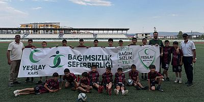 Yeşilay Spor Kulübü ile Sağlıklı Yaşam Mesajı Sahaya Taşındı