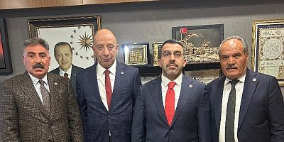 Ziraat Oda Başkanlarından Milletvekili Çalkın'a ziyaret