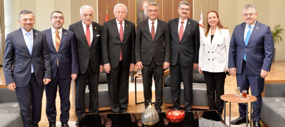 TBMM Heyetinden KKTC Cumhurbaşkanı Erhürman’a Tebrik Ziyareti