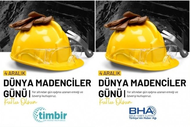 TİMBİR Genel Başkanı Basa'dan 4 Aralık Dünya Madenciler Günü Mesajı