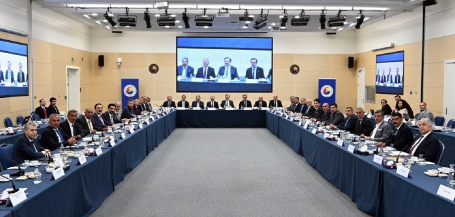 TOBB Doğu Anadolu Bölgesi İstişare Toplantısı Ankara da Gerçekleştirildi