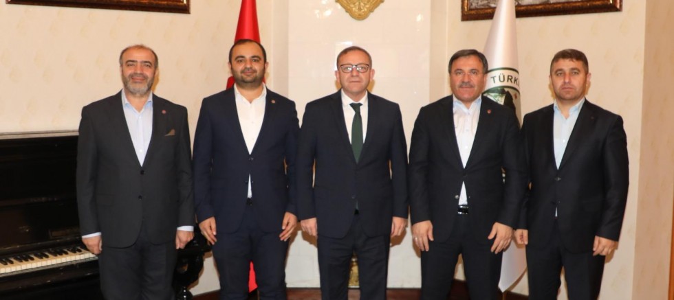 Vali Polat, Diyanet-Sen ve Memur-Sen Heyetini Kabul Etti