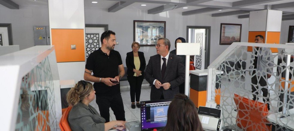 Vali Polat, kurumların ​hizmet kalitesini yerinde gözlemledi