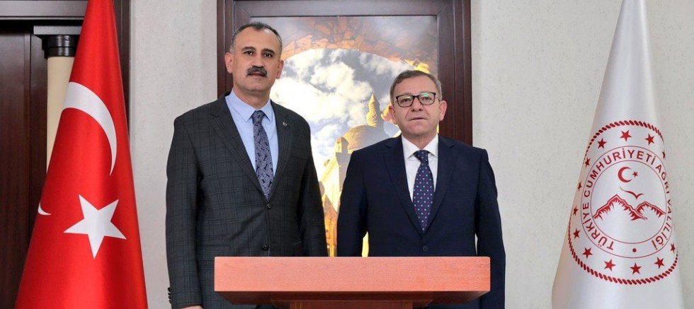 Vali Polat’tan Ağrı Valisi Bozkurt’a Hayırlı Olsun Ziyareti