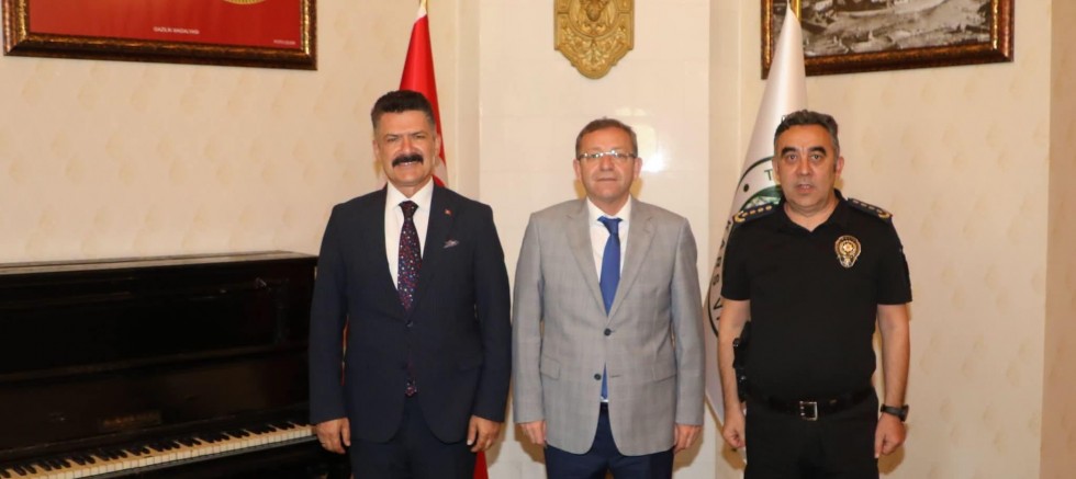 Vali Polat’tan Emniyet Heyetine Kabul
