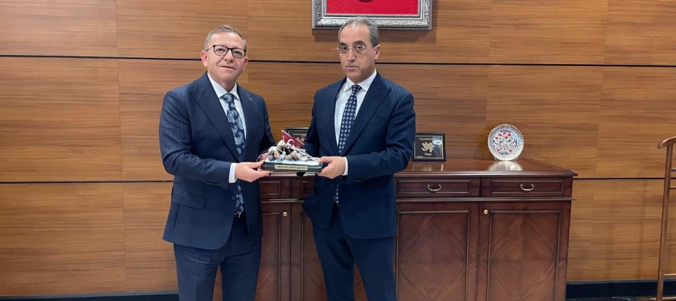 Vali Polat’tan Nahçıvan Başkonsolosu Asip Kaya’ya Ziyaret