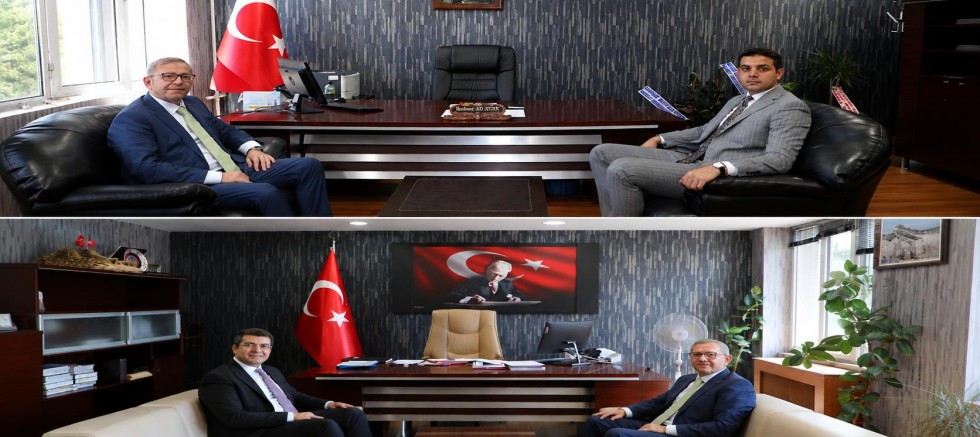 Vali Polat'tan Yeni Atanan Vali Yardımcılarına Hayırlı Olsun Ziyareti