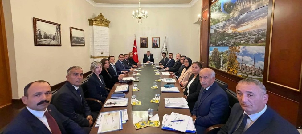 Vali Ziya Polat Başkanlığında SYDV Toplantısı Gerçekleştirildi