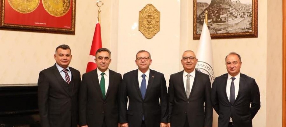 Vali Ziya Polat, Polis Başmüfettişlerini Makamında Ağırladı