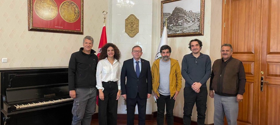 Vali Ziya Polat, Sinema Filmi Ekibini Makamında Ağırladı