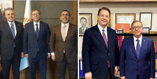 Vali Ziya Polat’tan TBMM’de Milletvekillerine Ziyaret