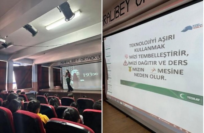 Yeşilay Kars Şubesi, “Benim Kulübüm Yeşilay” etkinliği gerçekleştirdi