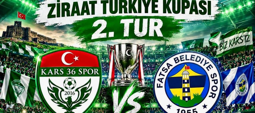ZİRAAT TÜRKİYE KUPASI’NDA 2. TUR HEYECANI!